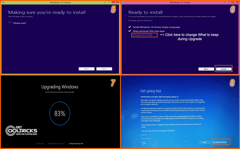 how to install windows 10 pro with media creation tool