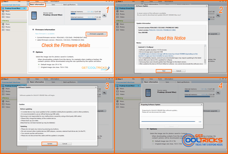 use samsung kies to restore stock firmware