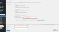 Wordpress settings page showing Permalink options