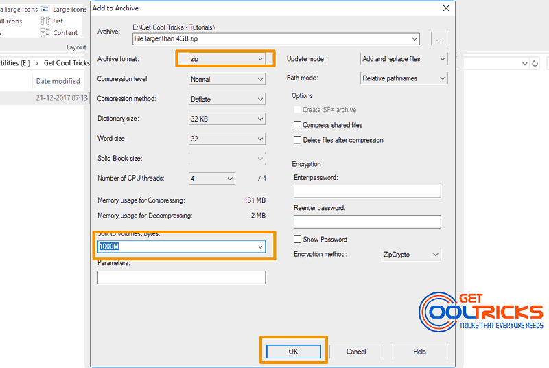 fat32 with large files