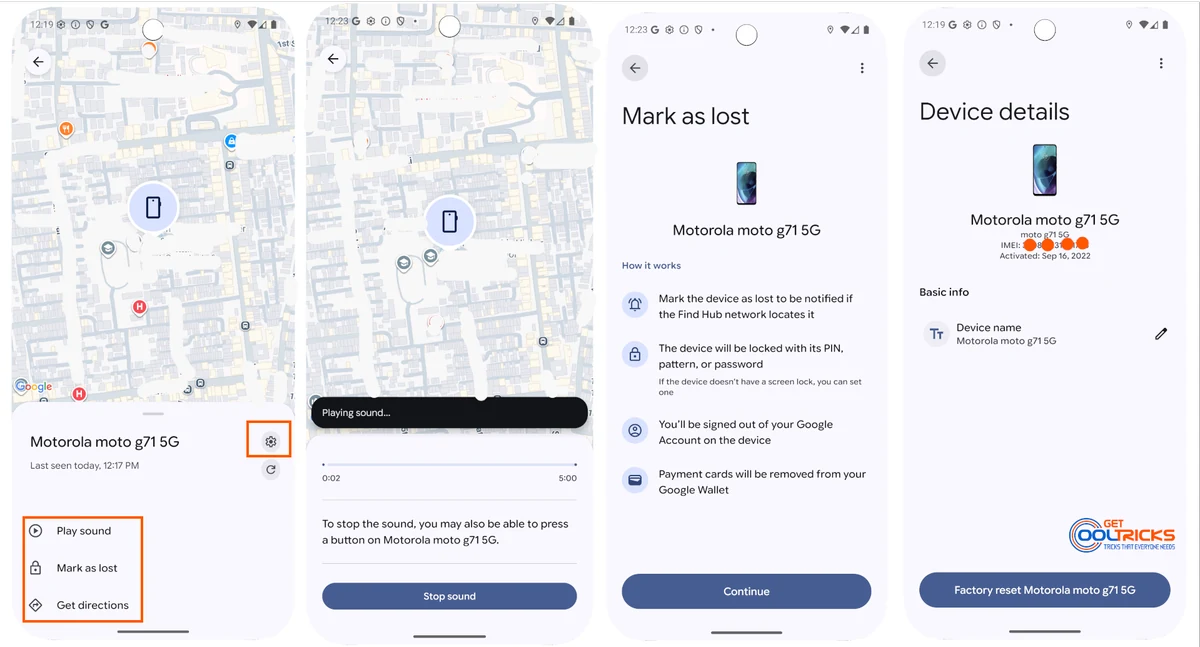 Find a Lost or Stolen Android Phone Using Find Hub