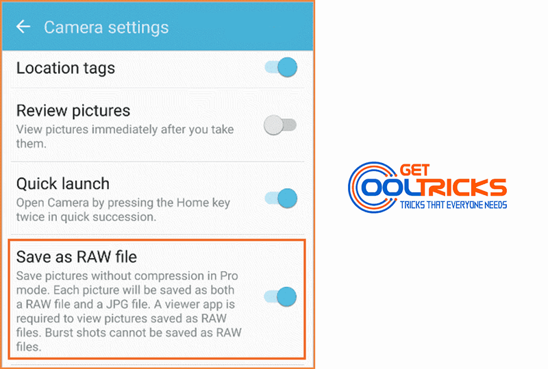 Take Raw Photo With Android Mobile Phone Get Cool Tricks