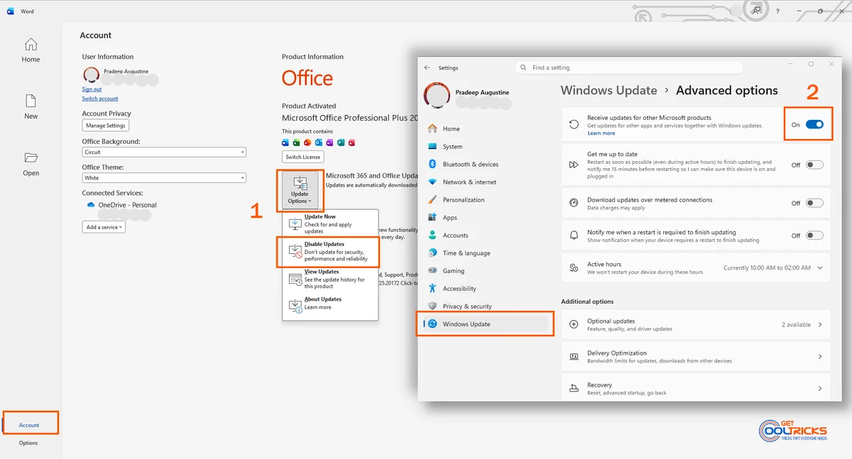 How to Enable or Disable Automatic Updates in Microsoft Office
