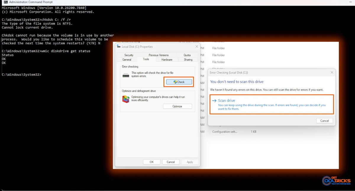 How to Check and Fix Disk Errors in Windows (HDD & SSD)