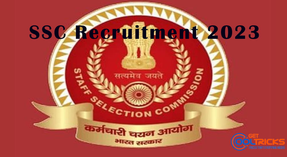 SSC GD Constable Recruitment 2023 Apply 26146 Posts
