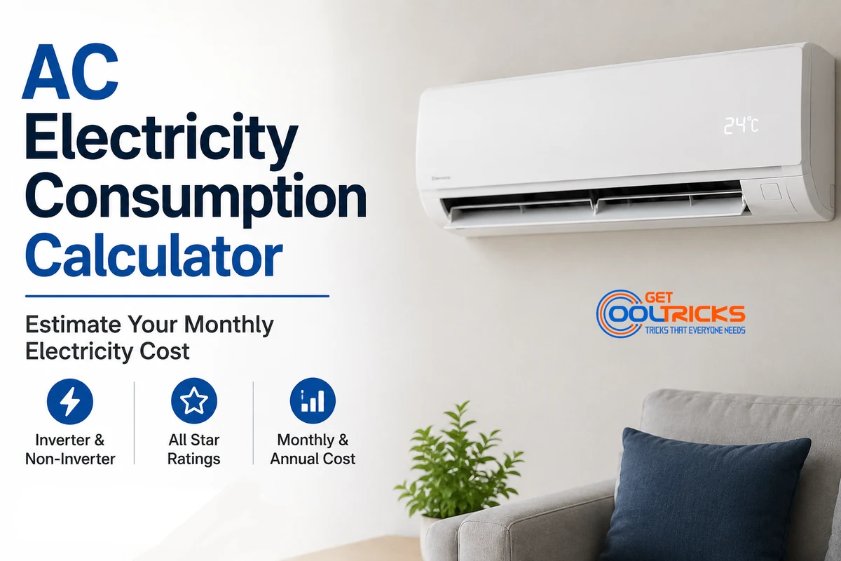 AC Electricity Consumption Calculator